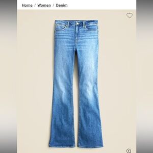 Size 28 J Crew Skinny Flair jeans